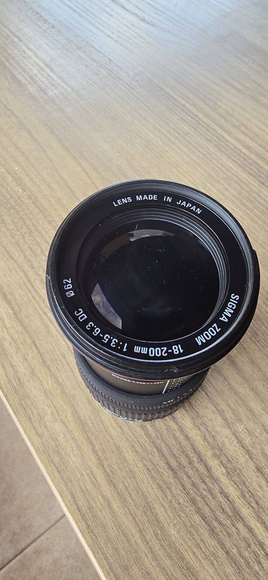Obiectiv sigma 18-200mm lipsa selector auto focus