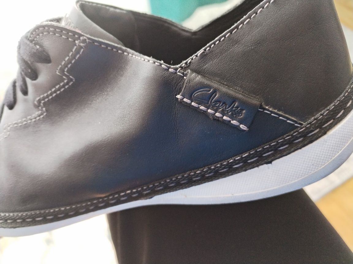 Мъжки кожени обувки Clarks н.45 UK.10