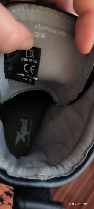 Vând cizme bărbat XPD N-NASHVILLE Black