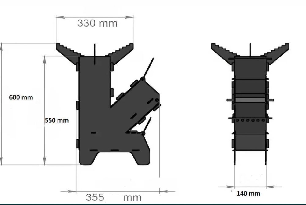 Soba rachetă ,grătare,confecții metalice .