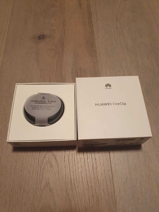 Căști audio Open-Ear Huawei FreeClip, Wireless, Bluetooth, negre