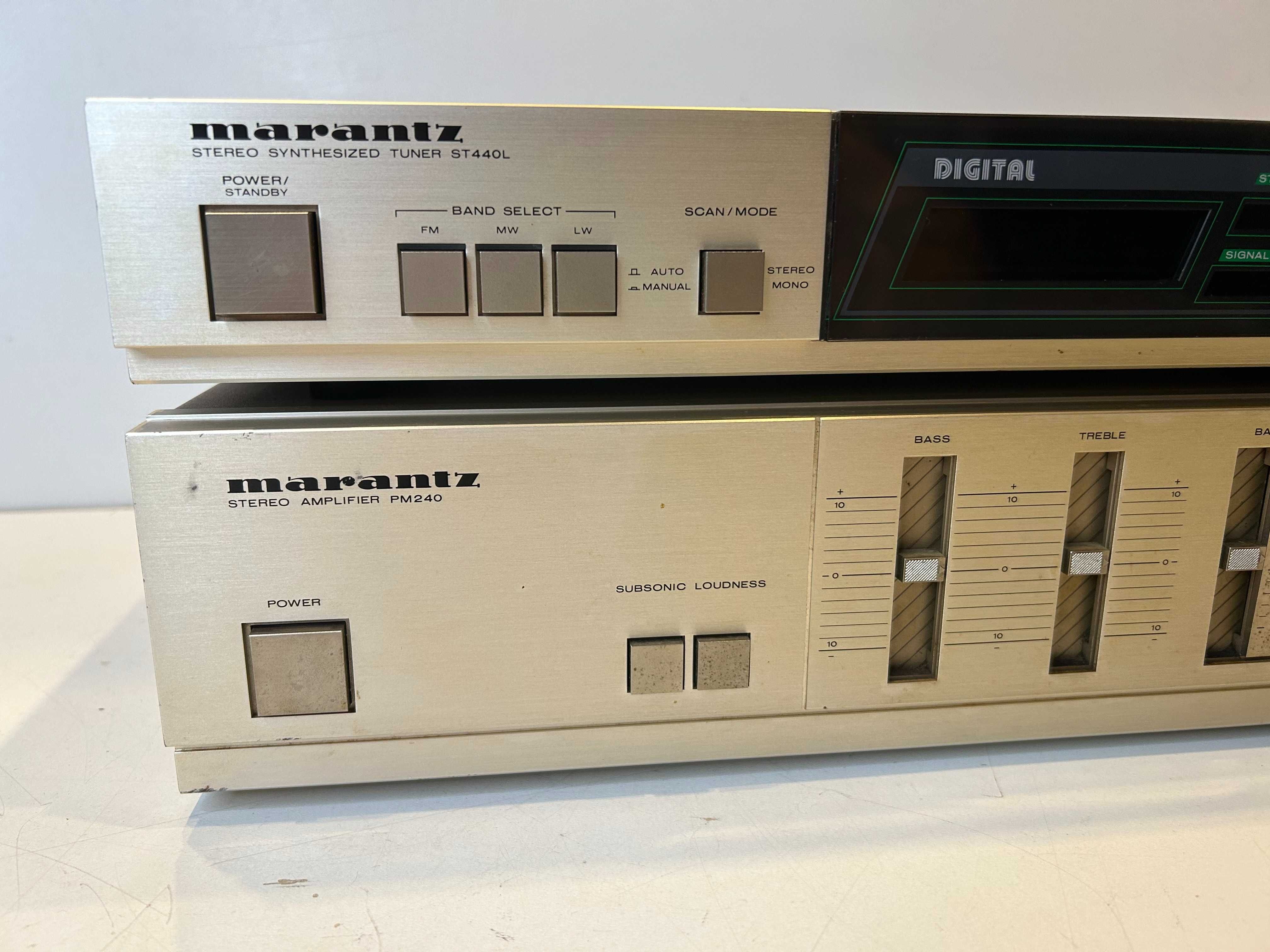 Vand amplificator Marantz PM240+tuner Marantz ST 440L Vintage