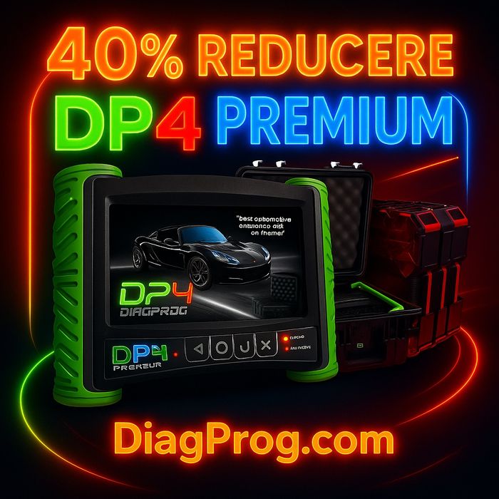 DP4 DiagProg4 Premium – Tester Diagnoză Profesional – Pachet Complet