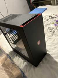 Геймърска компютърна кутия NZXT S340 Black/Red