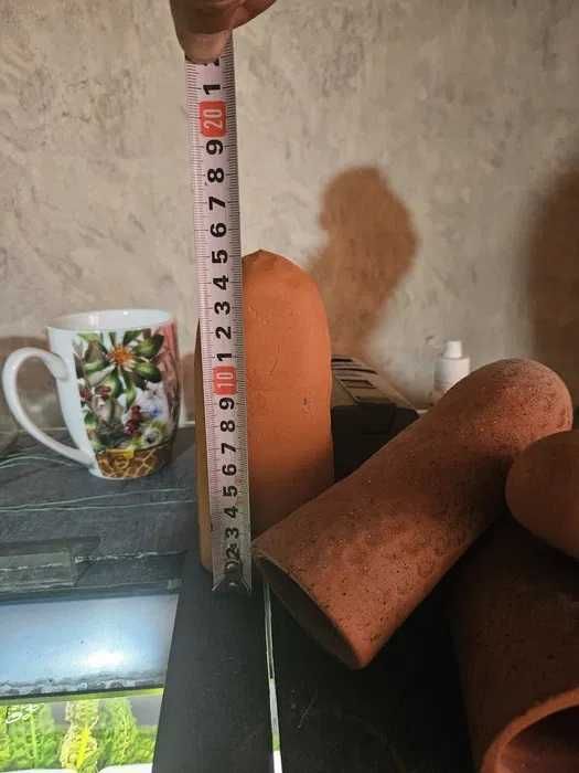 квариум помпа канистър керамични укрития охлюви хелена