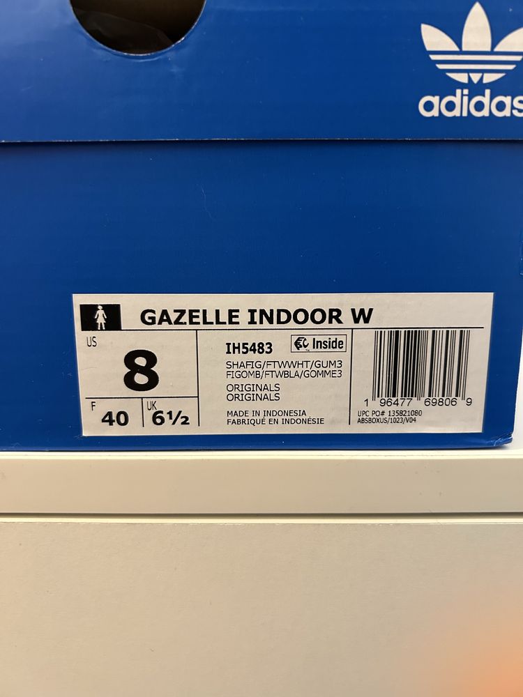 Новые Adidas gazelle indoor оригинал