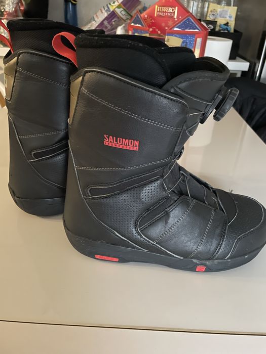 Boots snowboard Salomon, mărimea 25.5, sistem BOA – stare foarte bună