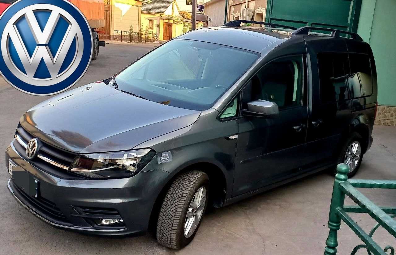 Volkswagen Caddy Tredline full мокрый асфальт indium gery 4x ta eshili