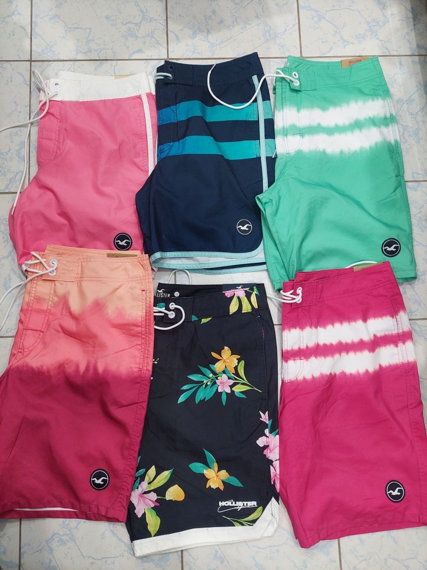 Sort/bermuda baie M Hollister, Mango