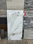 Gresie porțelanată rectificata Gold Calacata 120x60 PROMO