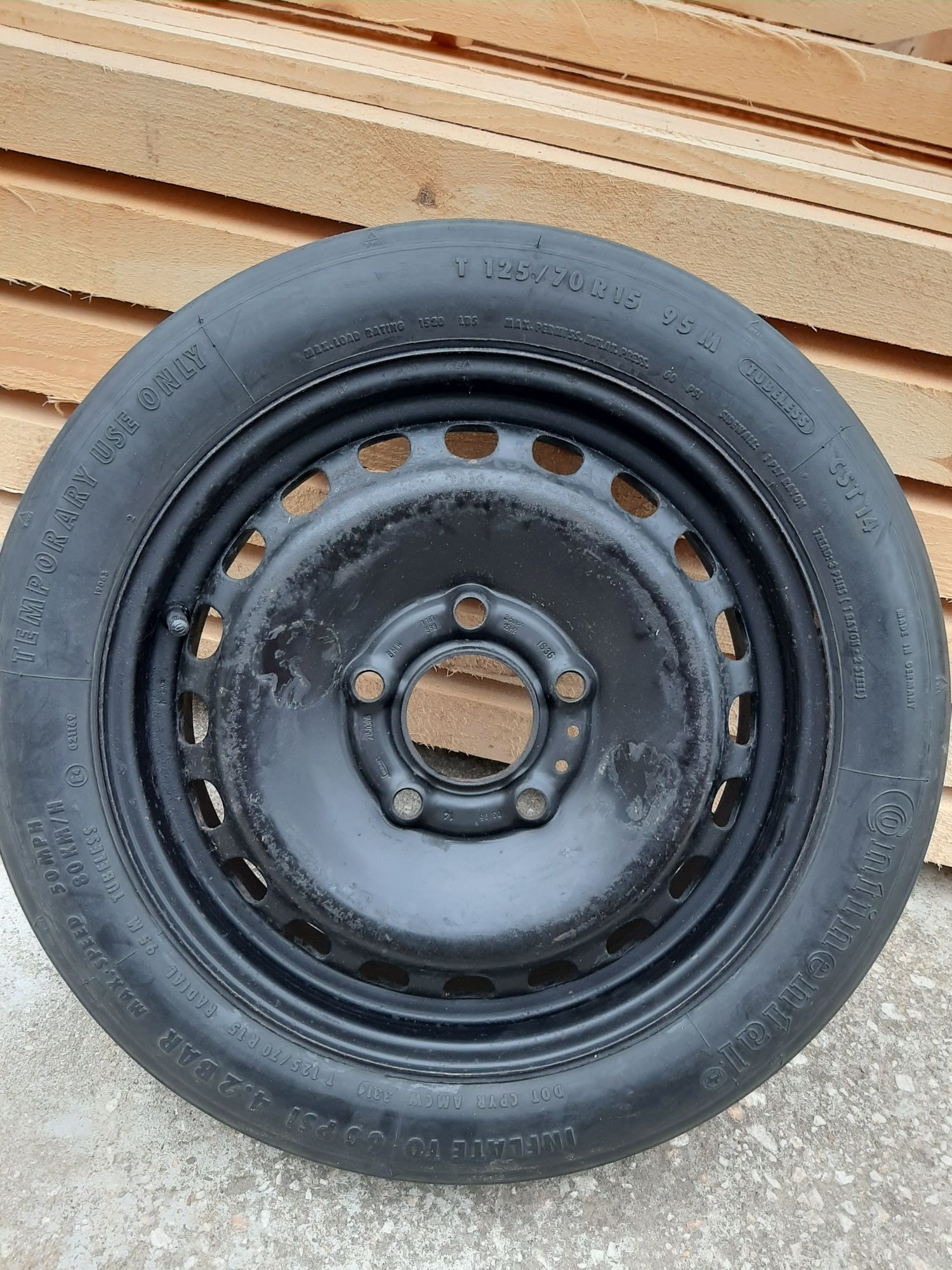 Патерица за бмв 125/70 R15