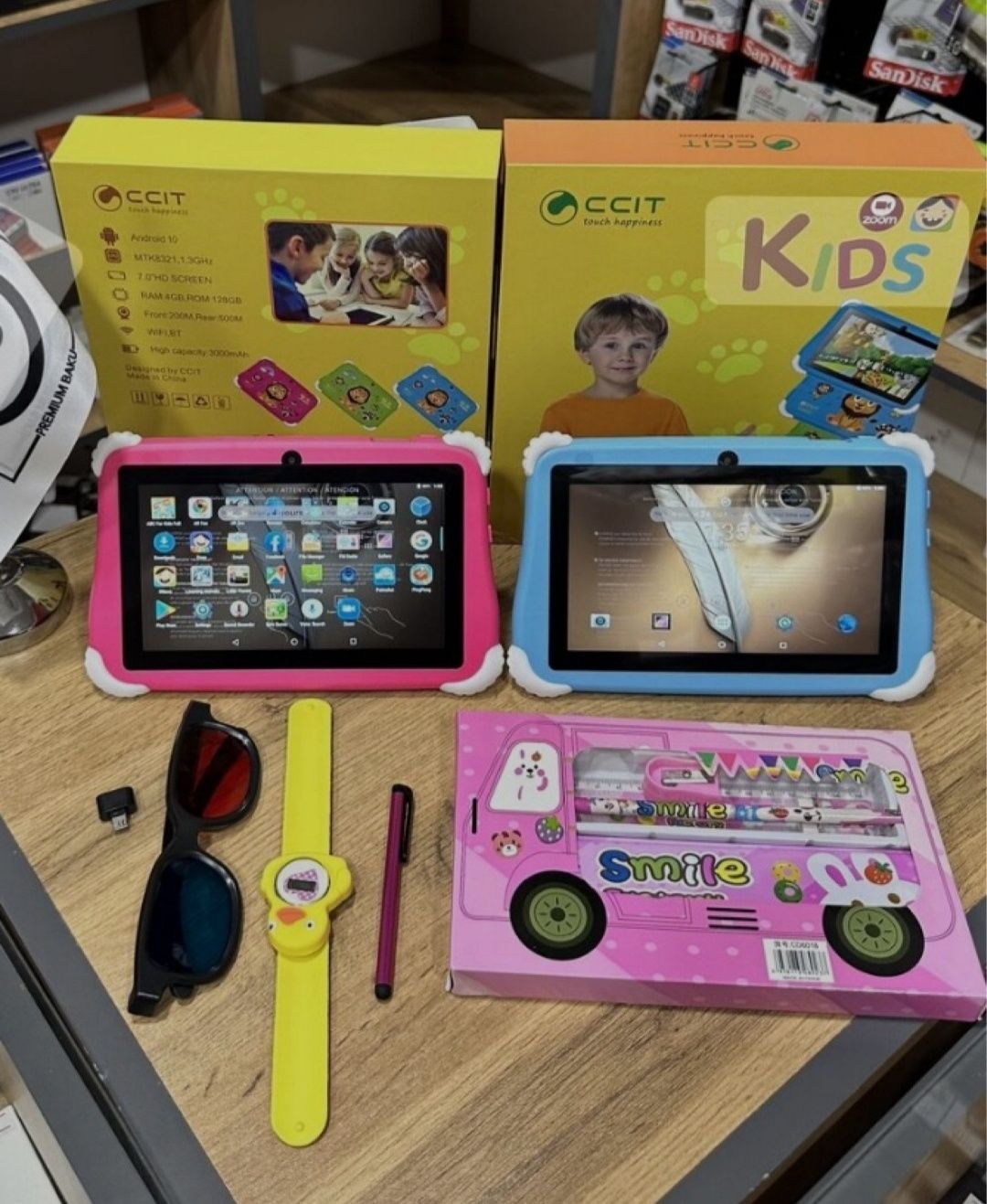 Bolalar plansheti CCIT KT 300 Pro 4/128 GB, Детский планшет