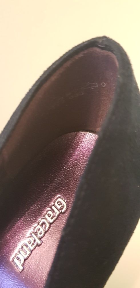Pantofi de piele intoarsa Graceland 38