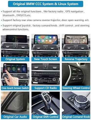 Нов 12.3” CarPlay Android Auto екран за BMW 3/4 Series 2012-2016 NBT