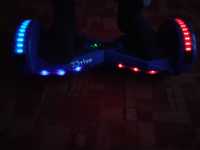 HoverBoard, Lumini LED multicolore, albastru
