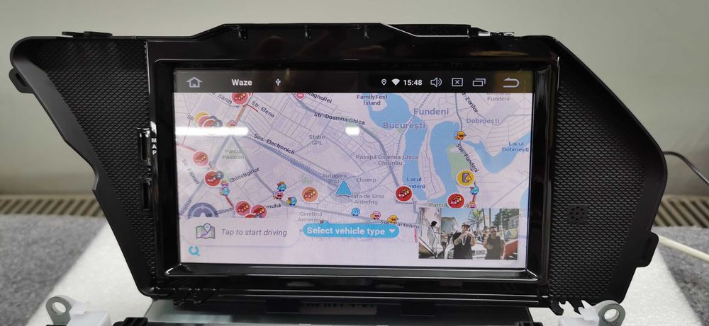 Navigatie Mercedes GLK Android 13.0 OCTACORE 64/4GB ram port SIM