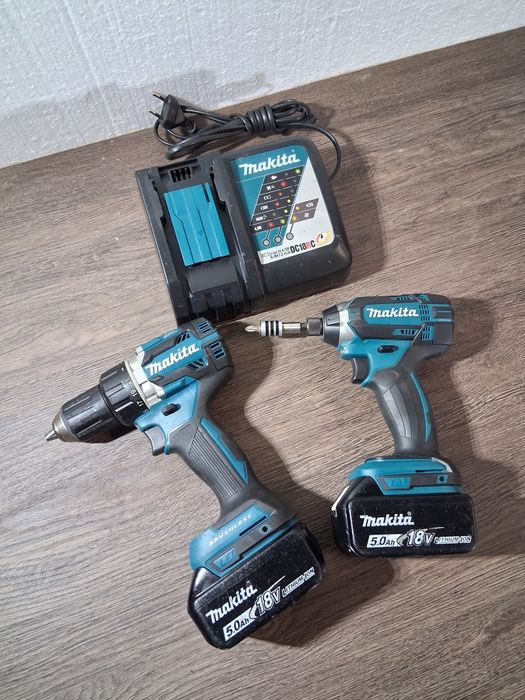 Makita inpact și mașină de găurit