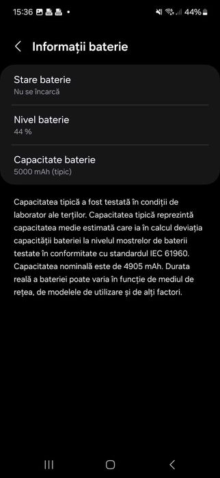 Samsung A35 5G DUAL SIM, 6GB ram, 128gb spatiu memorie