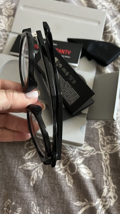 Ray-Ban Meta Headliner, negru strălucitor / transparent