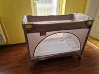 Patut pliabil pentru cosleeping Joie Kubbie, Foggy Gray