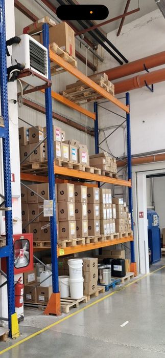 Rafturi metalice depozitare paleti 3