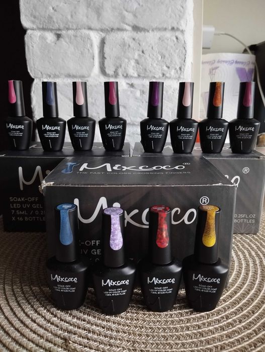 Гел лак за нокти Микскоко Лед/Ув гел лак