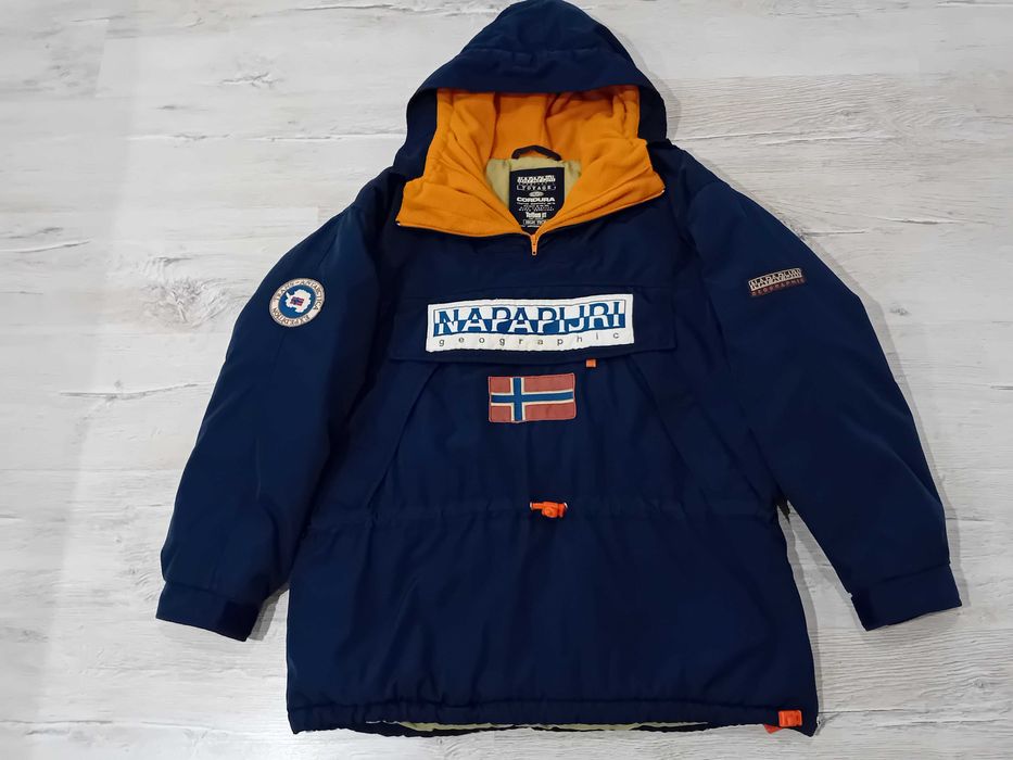 Geacă/Jachetă vintage Napapijri Scidoo Voyage Cordura Teflon Anorak, L