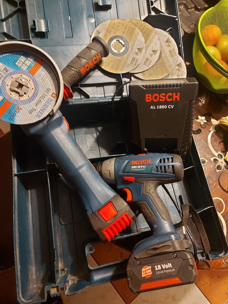 Flex Bosch 18v, Bormasina Bosch 18v