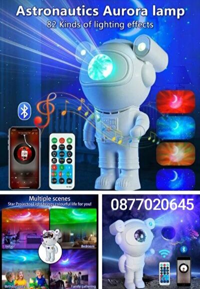 Лампа астронавт прожектор, LED, дистанционно