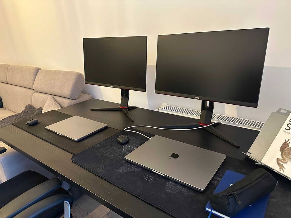 Birou reglabil pe inaltime IKEA IDASEN - 160x80 cm