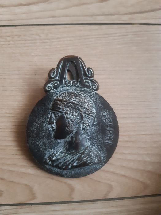 Clema vintage,din bronz,origine Grecia.