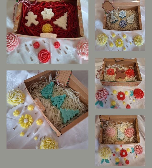 Ароматни свещи за коледните празници и всеки друг празник.