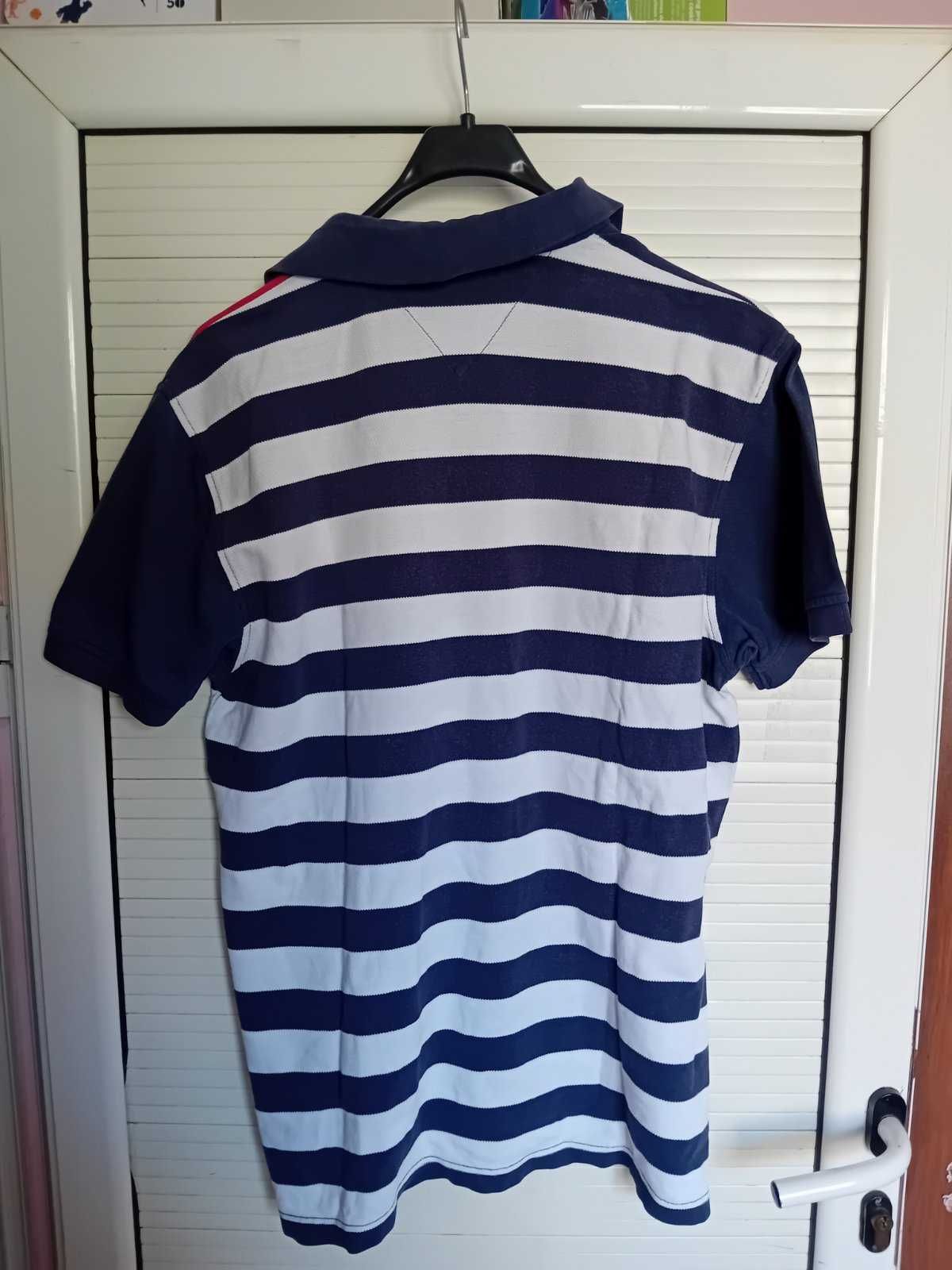 Оригинална фланелка с яка Tommy Hilfiger