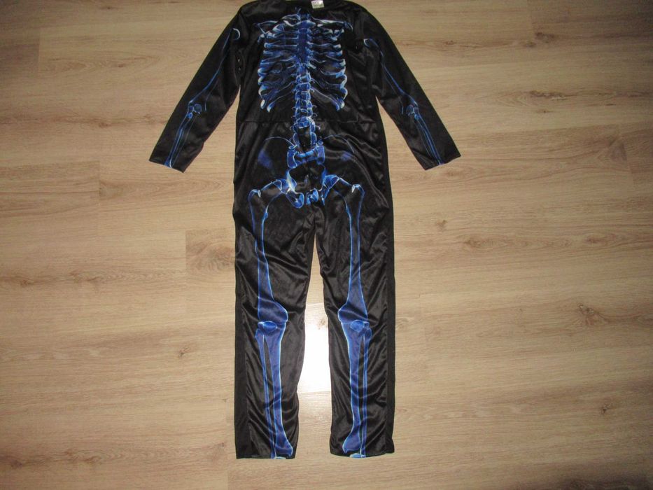 ХЕЛОУИН --СИН СКЕЛЕТ-страхотен гащеризон с маска--134 номер