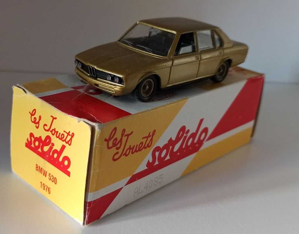 Macheta BMW 530 (E12) Facelift (rechin) 1976 - Solido/Hachette 1/43