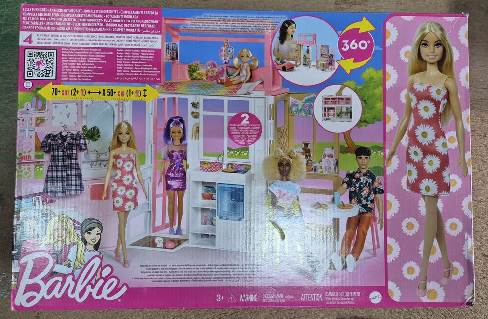 Bărbie casa mobilata