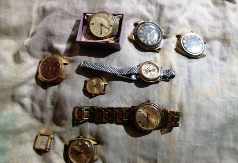 СССР часы Луч позолоченные