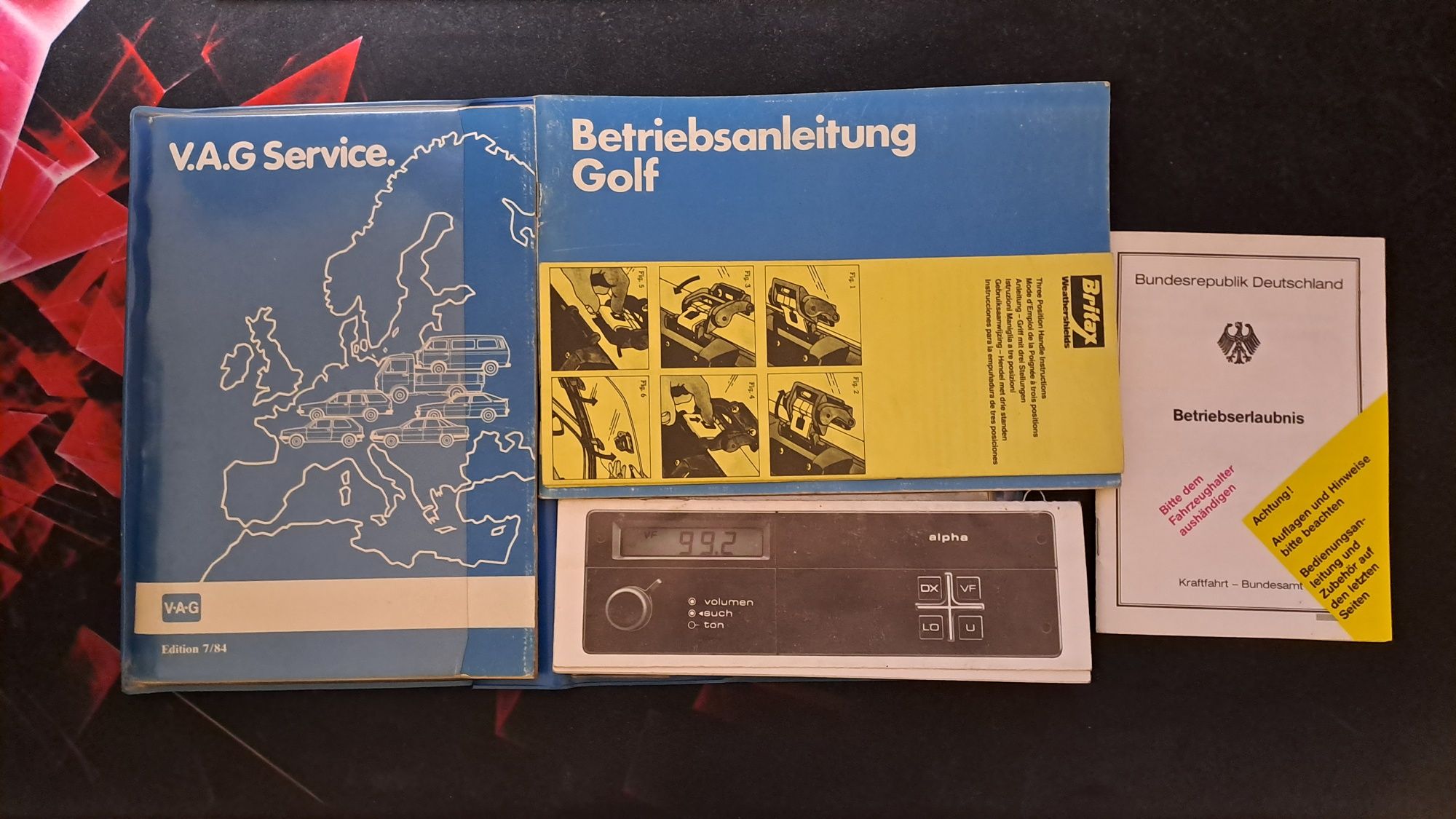 V.A.G Service golf II GERMANY
