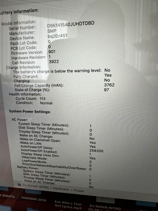 MACBOOK PRO 2017 i5/16gb/1tb