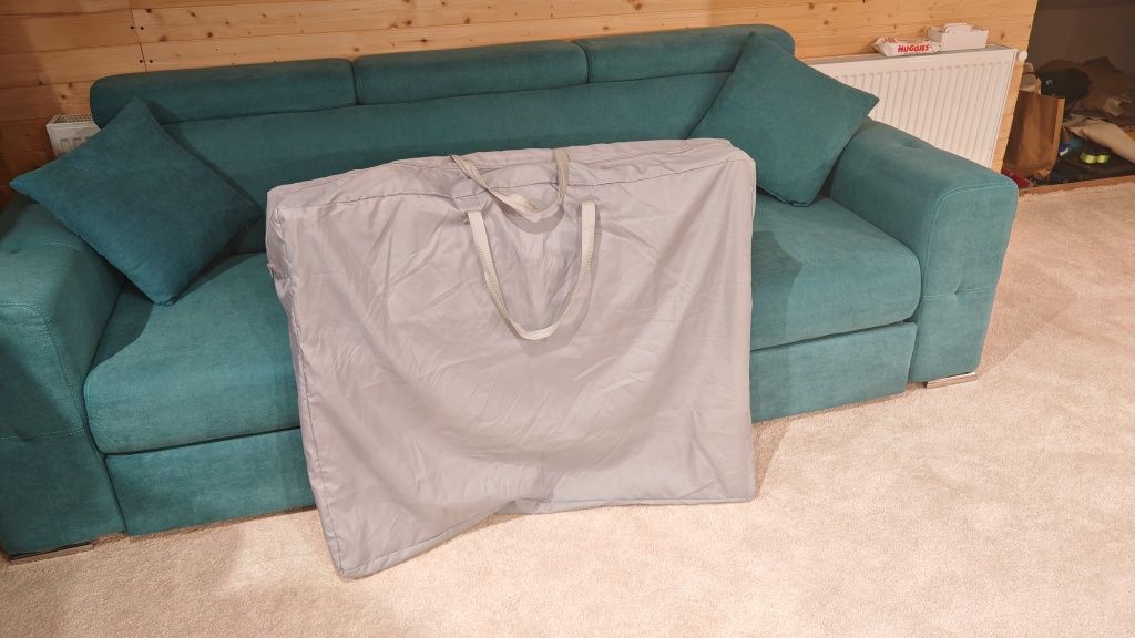 Patut atasabil Chicco Next2Me PopUp, Atmoshpere(Gri), 0luni+