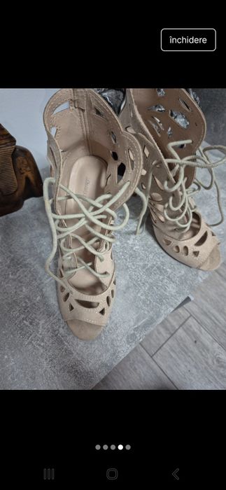 Sandale perforate 38