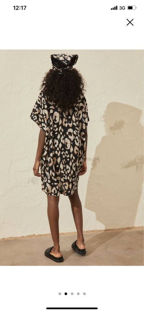 Rochie H&M blogger’s favorite leopard print, noua, S