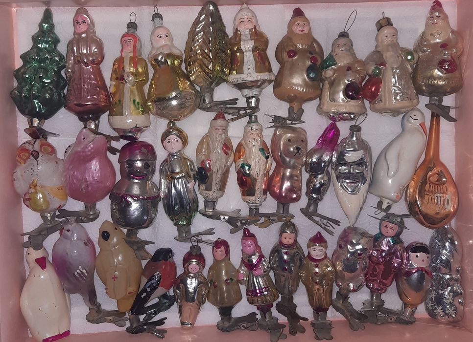 Елочные игрушки Ссср