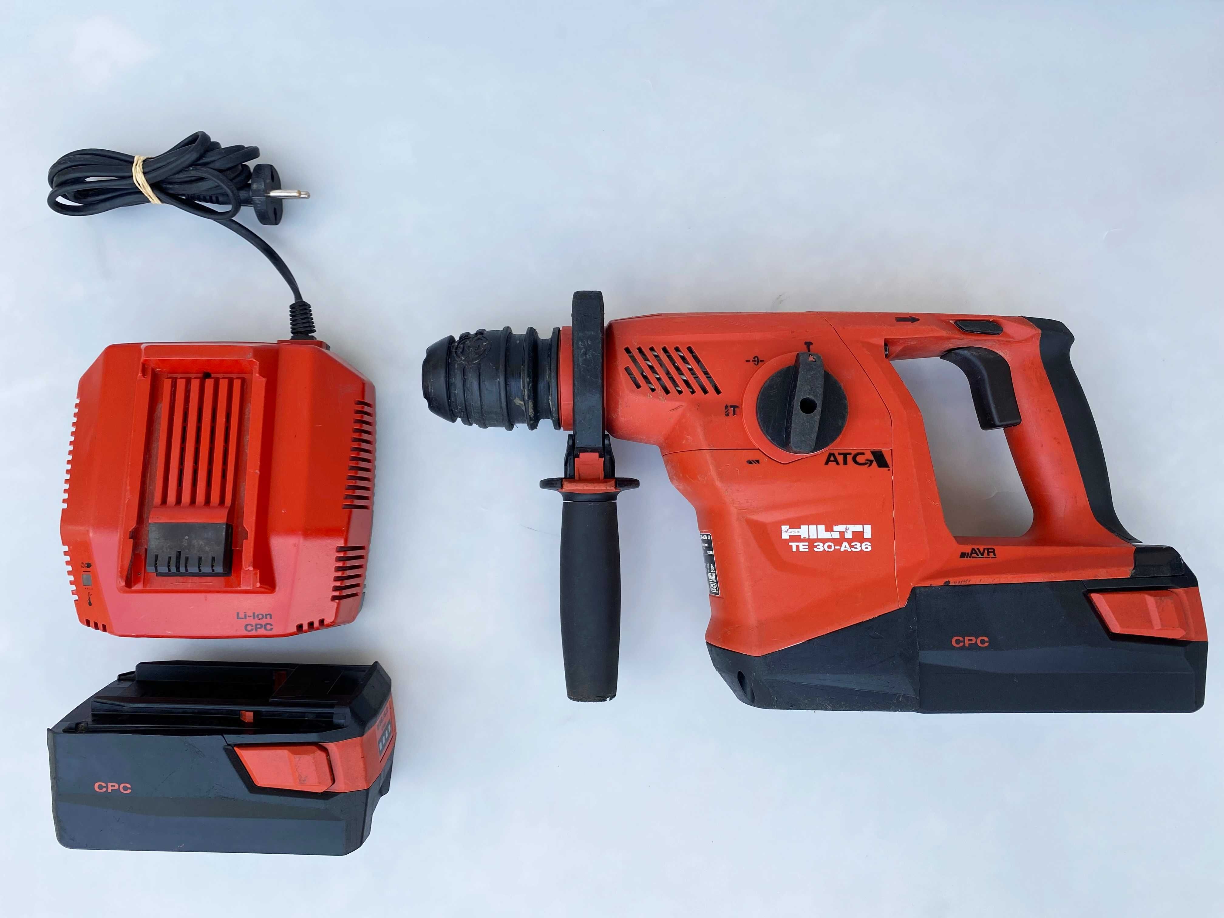 Безчетков перфоратор Hilti TE30-A36 ATC/AVR 2x36V 5.2Ah