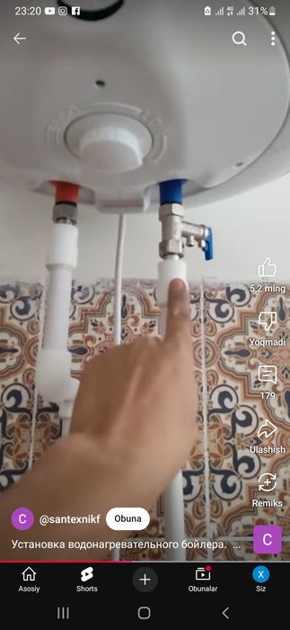 Santexnik хизмати  Toshkent shaxri buylab xizmat qilamiz