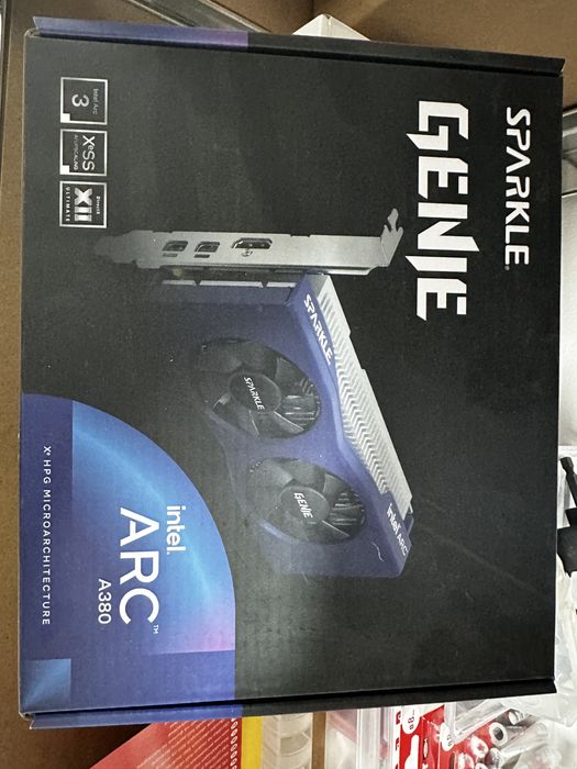 Placa video intel arc 380 6gb ddr6