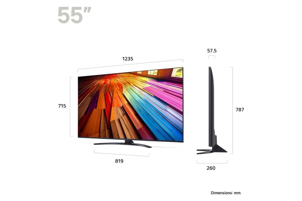 Телевизор New LG 55UT80/81/91 4K SMART Оптом Со склада Доставка бонус
