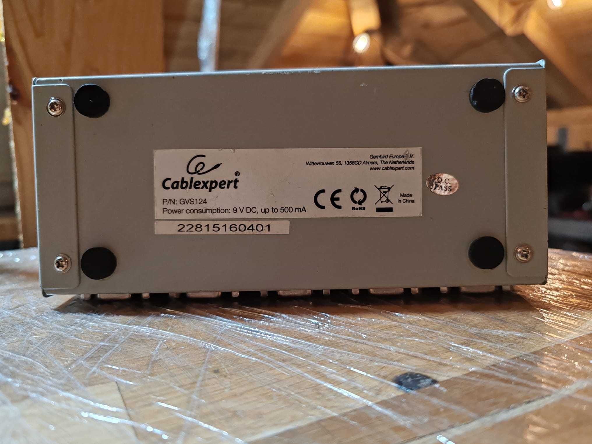 Splitter Multiplicator VGA Cableexpert, 4 iesiri