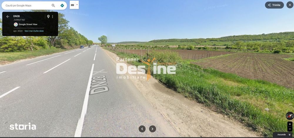 Teren in Sarca intravilan 10900 mp cu 2 fronturi stradale puz aprobat