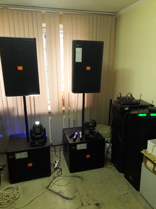 Аренда звукового оборудования. Колонки от 100 Вт до 3 - 4 кВт мощности